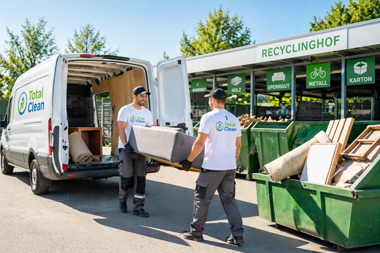 Entsorgung, Räumung und Sperrgutabholung in Schmerikon, Rapperswil-Jona und Region Obersee – Total Clean